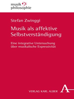 cover image of Musik als affektive Selbstverständigung